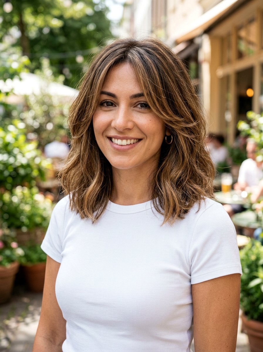 Shoulder Length Lob Haircut For Thick Coarse Hair - 20 polished haircut for thick coarse hair - 20 polished haircut for thick coarse hair