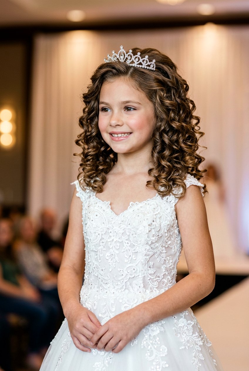 Shoulder Length Pageant Curls For Girls - 20 pageant curls for girls - 20 pageant curls for girls