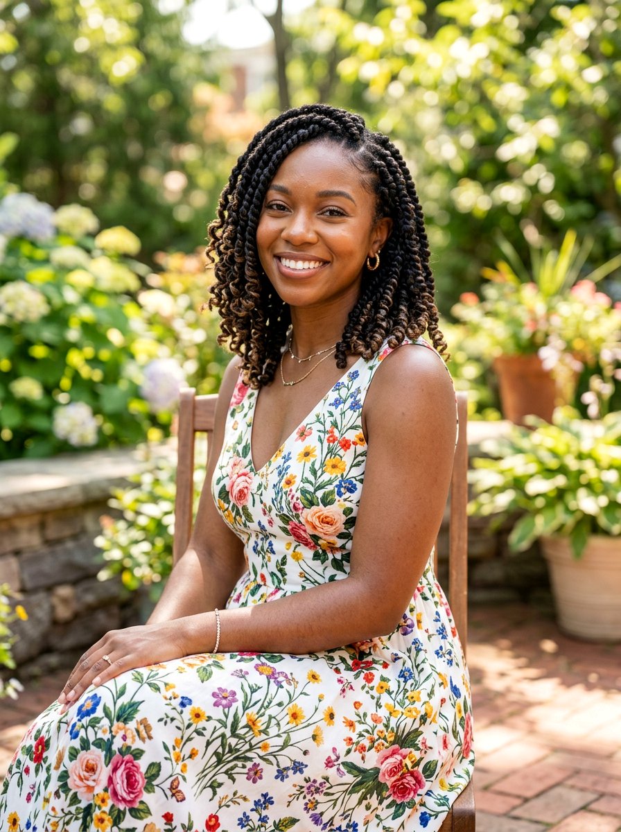 Shoulder Length Passion Twist Bob - 20 passion twist bob hairstyle - 20 passion twist bob hairstyle