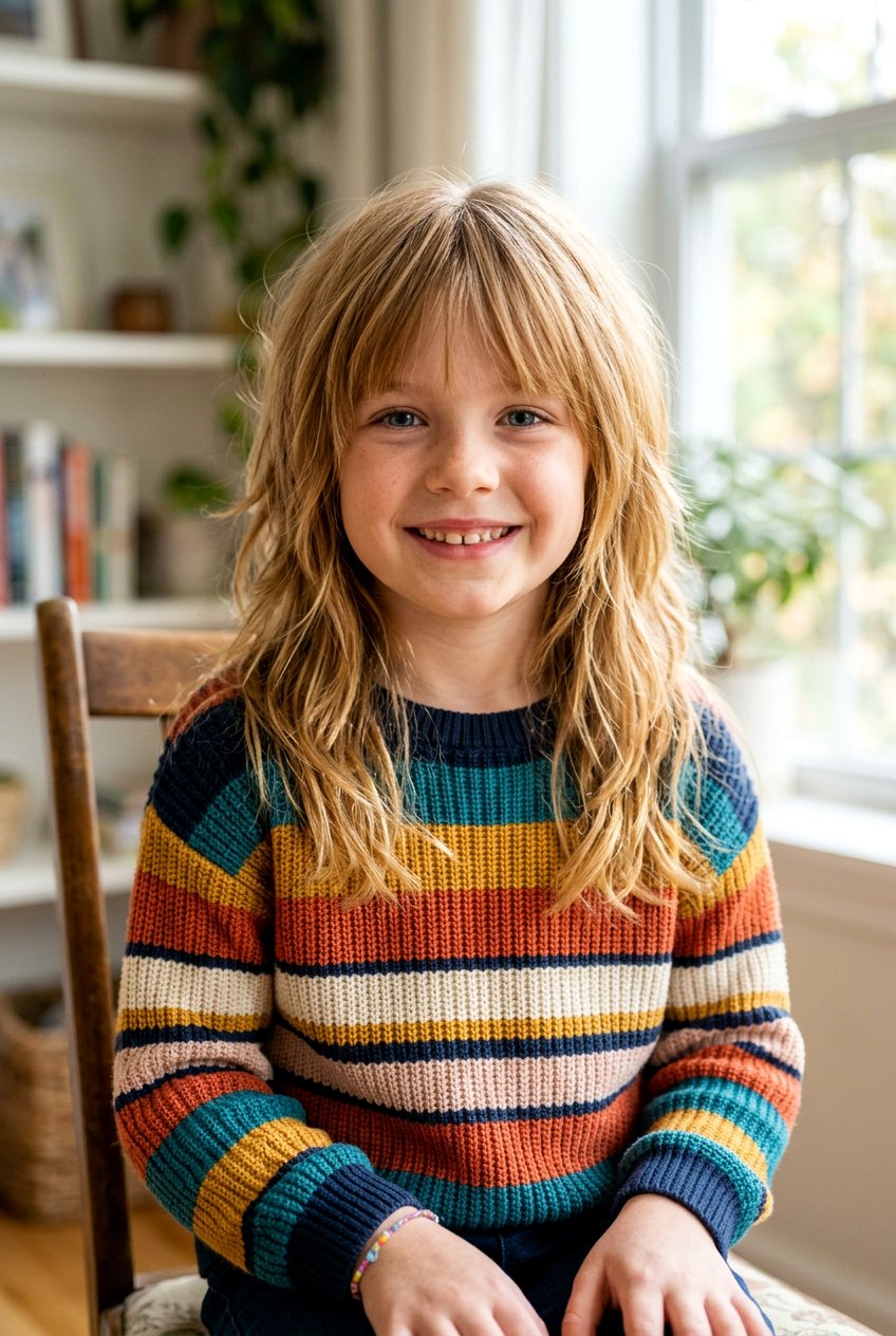 Shoulder Length Shag - 20 shoulder length haircut for little girls - 20 shoulder length haircut for little girls