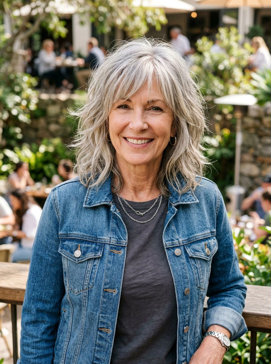 Shoulder Length Shag Haircut - 20 older women shoulder length layer ideas - 20 older women shoulder length layer ideas