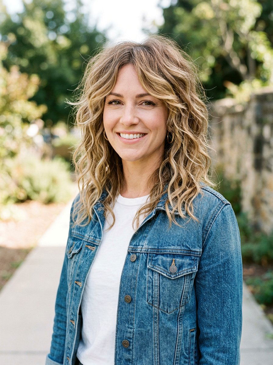 Shoulder Length Shag With Wavy Texture - 20 shoulder length wavy haircut for fine hair - 20 shoulder length wavy haircut for fine hair