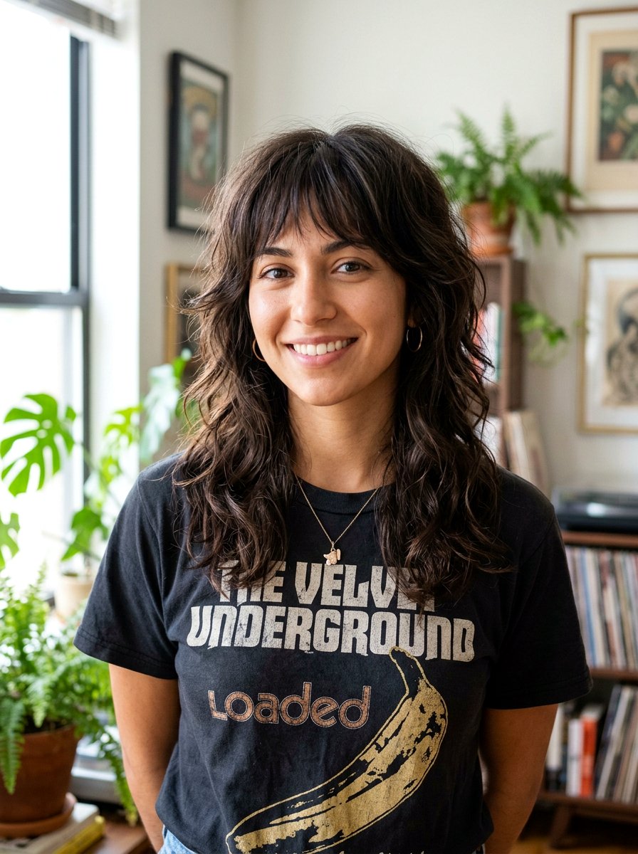 Shoulder Length Shag With Wispy Bangs - 20 wavy shoulder length haircut with bangs - 20 wavy shoulder length haircut with bangs