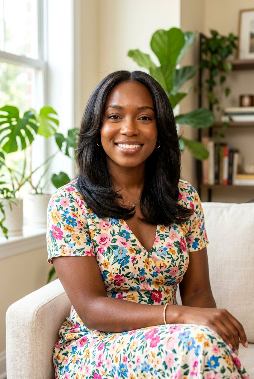 20 Chic Black Women Shoulder Length Silk Press Ideas to Copy