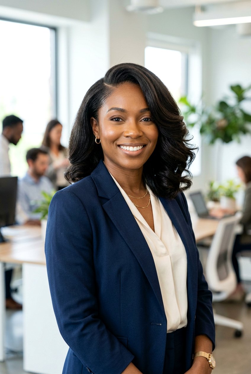 Shoulder Length Silk Press With Side Part - 20 black women shoulder length silk press ideas - 20 black women shoulder length silk press ideas