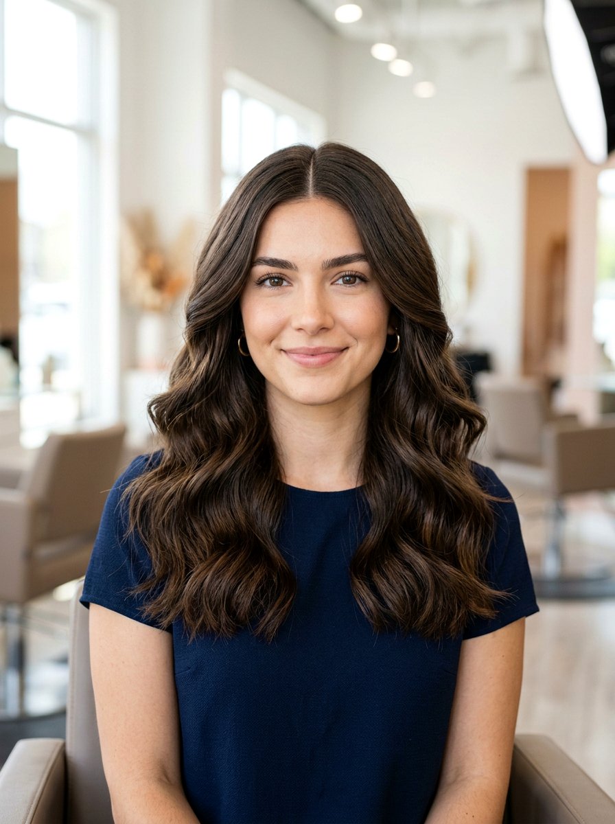 Shoulder Length Thick Wavy Hair With Center Part - 20 shoulder length wavy haircut for thick hair - 20 shoulder length wavy haircut for thick hair