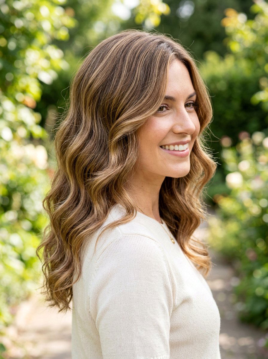 Shoulder Length Thick Wavy Hair With Long Layers - 20 shoulder length wavy haircut for thick hair - 20 shoulder length wavy haircut for thick hair