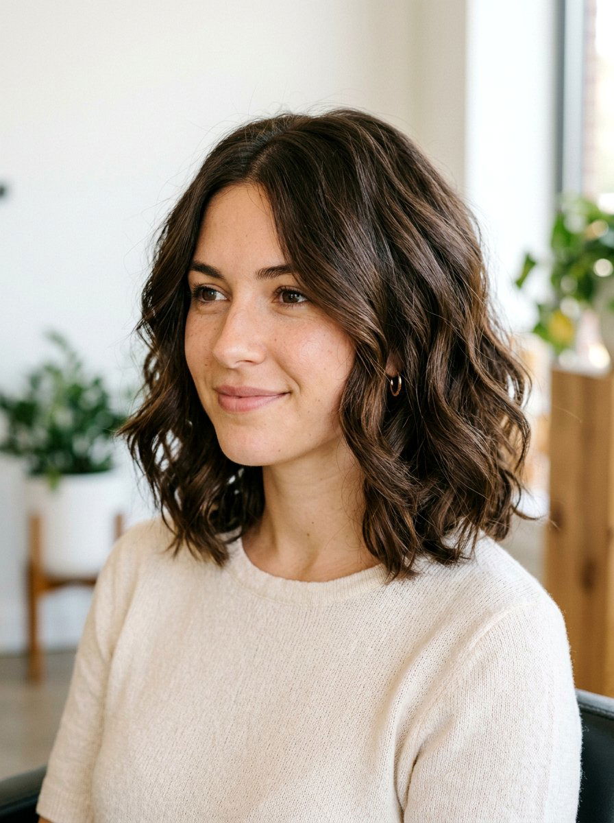 20 Show-Stopping Wavy Bob Hairstyles for Thick Hair Women