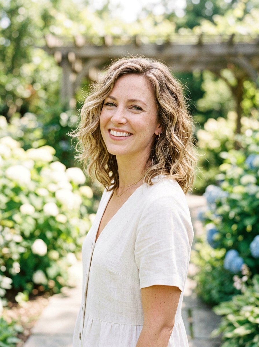 Shoulder Length Wavy Haircut - 20 flattering haircut for triangle face women - 20 flattering haircut for triangle face women