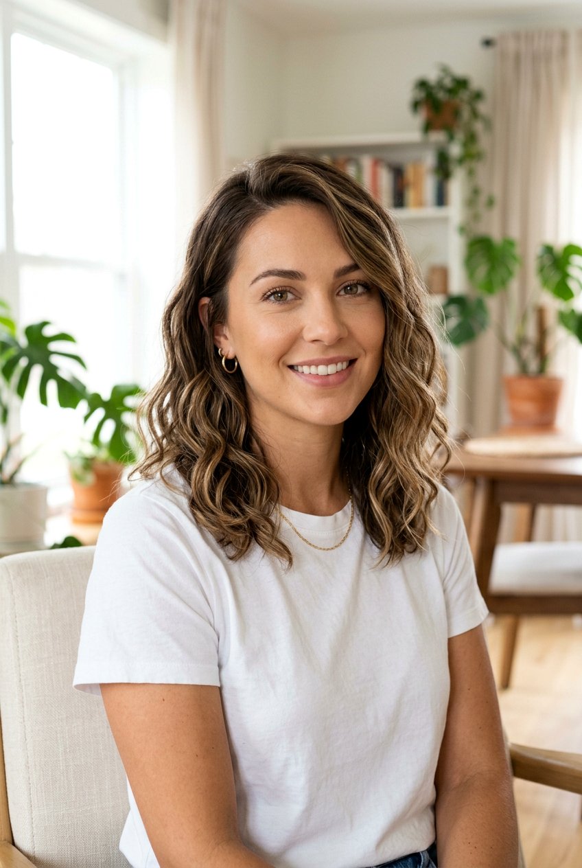 Shoulder Length Wavy Lob For Oval Face - 20 medium haircut for oval face women - 20 medium haircut for oval face women