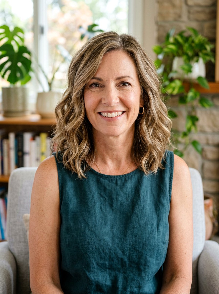 Shoulder Length Wavy Lob For Women Over 50 - 20 wavy bob for women over 50 - 20 wavy bob for women over 50