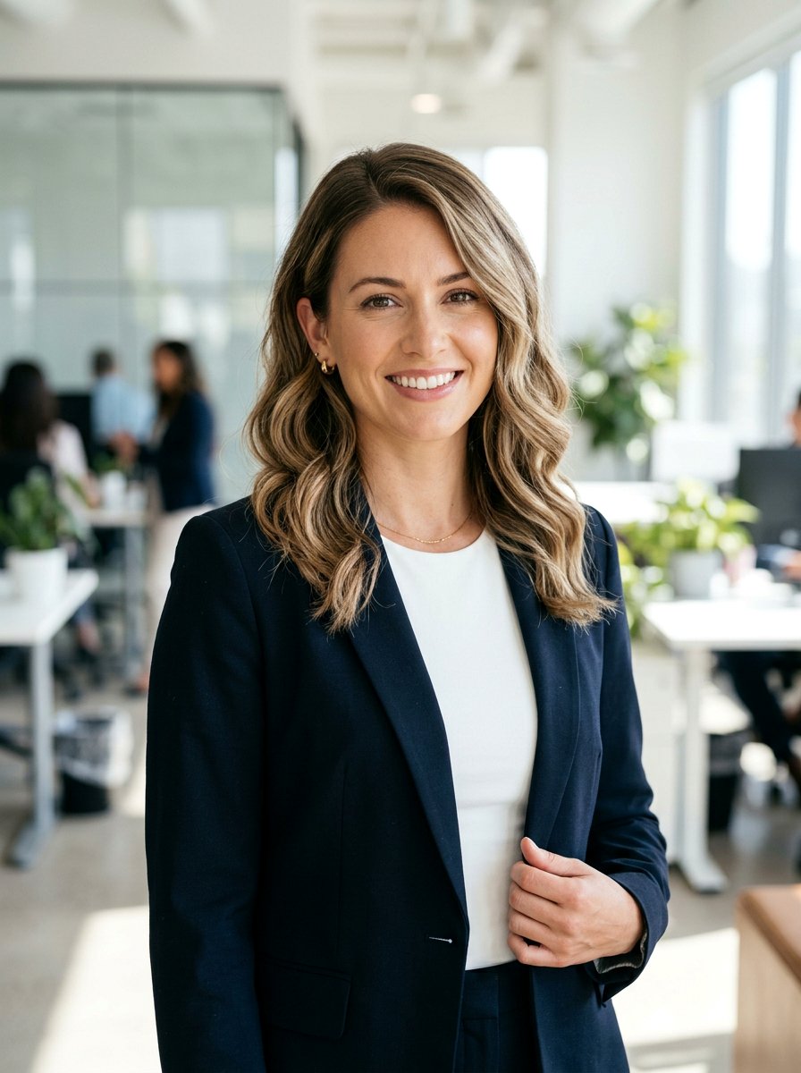 Shoulder Length Work Hair With Subtle Waves And Side Part - 20 shoulder length work hairstyles - 20 shoulder length work hairstyles