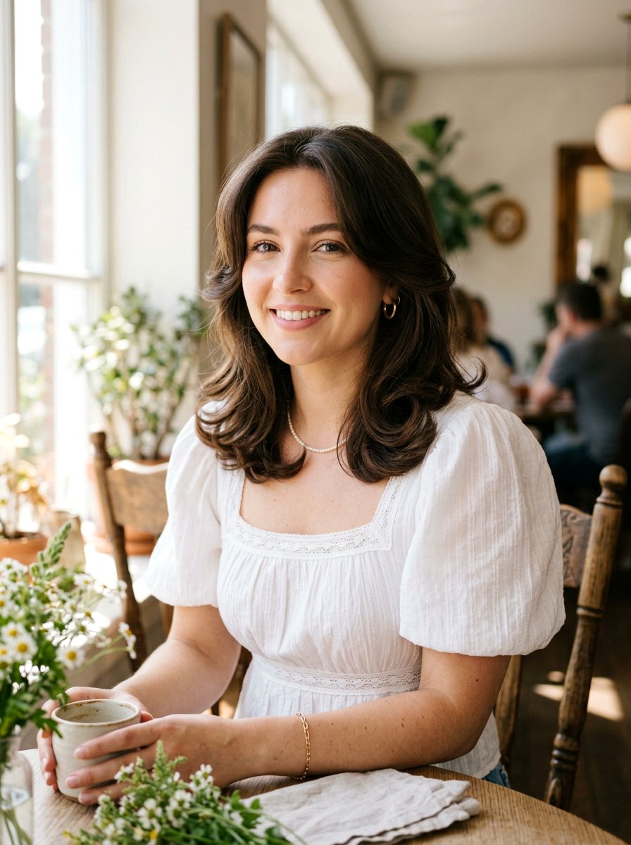 Shoulder Skimming Coquette Cut - 20 coquette haircut ideas - 20 coquette haircut ideas