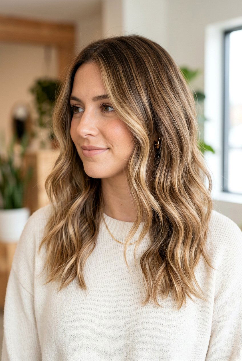 Shoulder length balayage hair - 20 medium length hairstyles for women - 20 medium length hairstyles for women