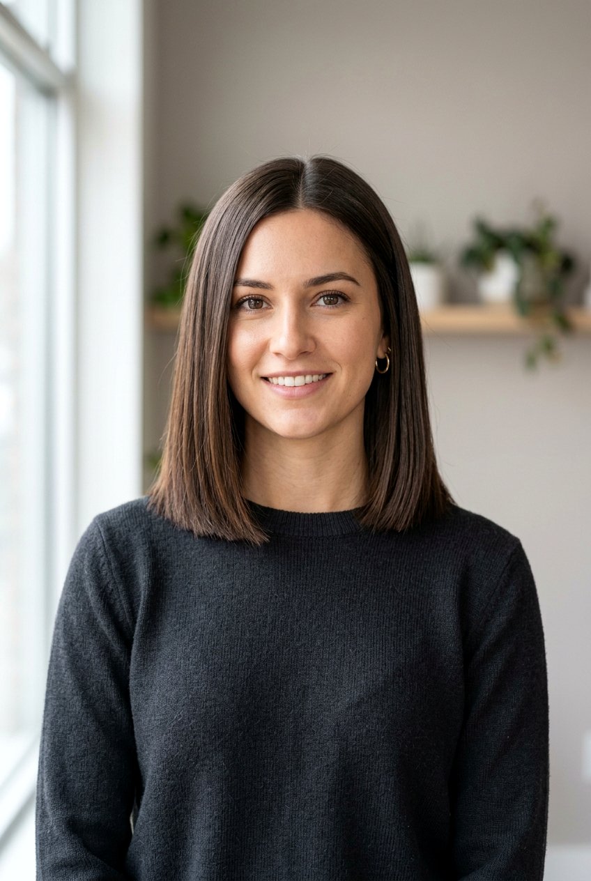 Shoulder length blunt cut - 20 medium length hairstyles for women - 20 medium length hairstyles for women