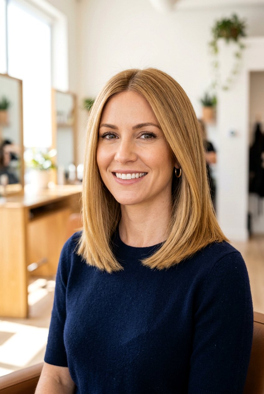 Shoulder length blunt cut thick hair - 20 hairstyles for thick hair - 20 hairstyles for thick hair