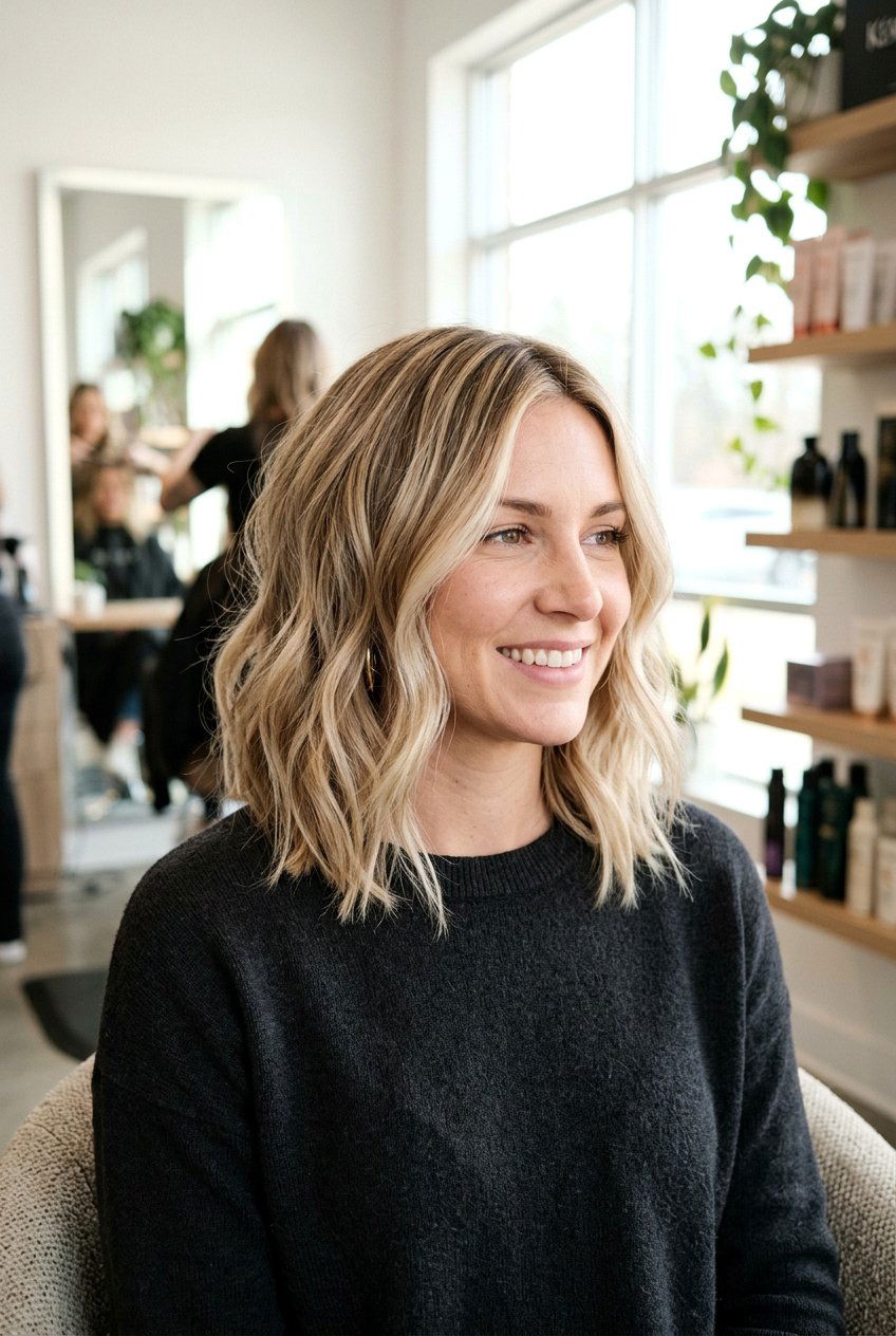 Shoulder length bob with highlights - 20 shoulder length bob haircuts - 20 shoulder length bob haircuts