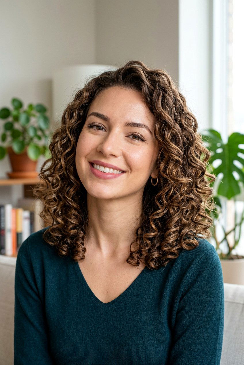 Shoulder length curly bob - 20 curly bob hairstyles - 20 curly bob hairstyles