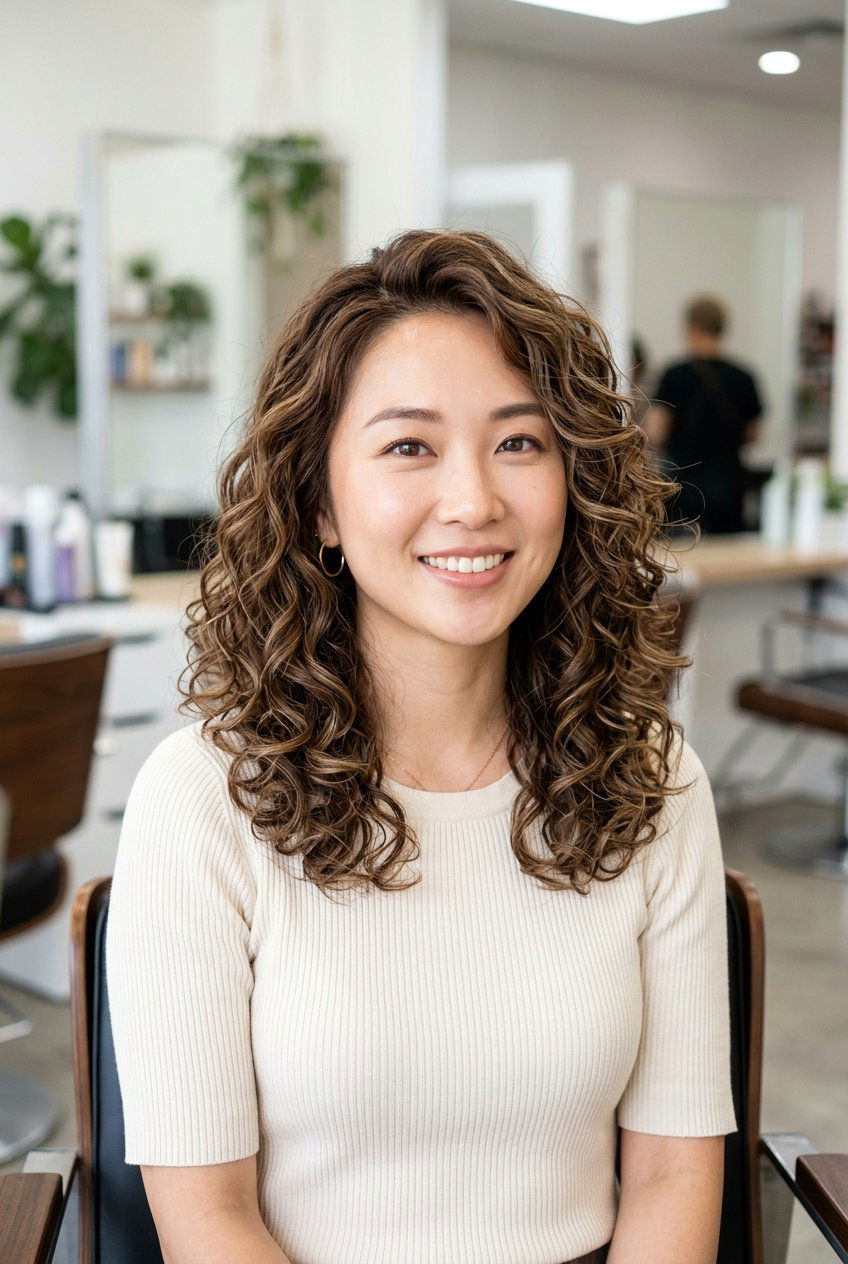 Shoulder length digital perm - 20 digital perm hairstyles - 20 digital perm hairstyles