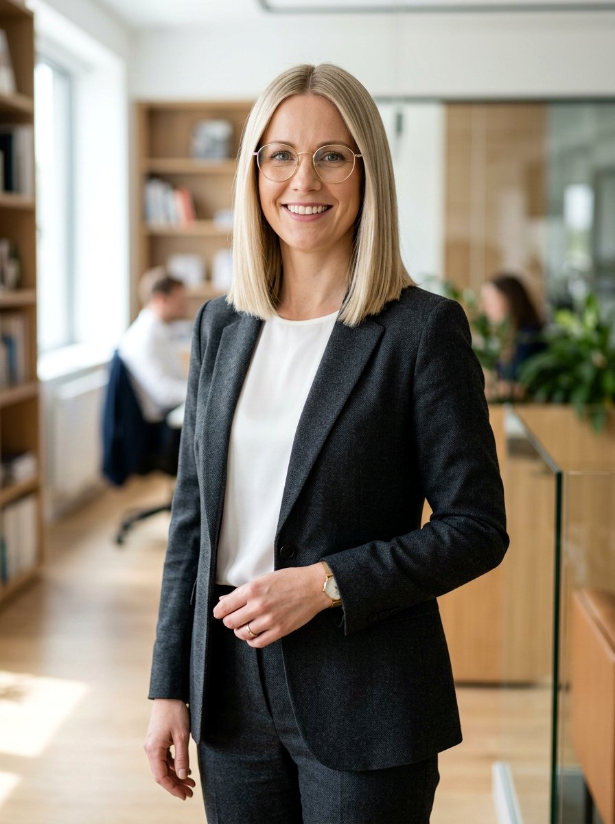 Shoulder length hair for fine hair - 20 shoulder length hairstyles for women with glasses - 20 shoulder length hairstyles for women with glasses