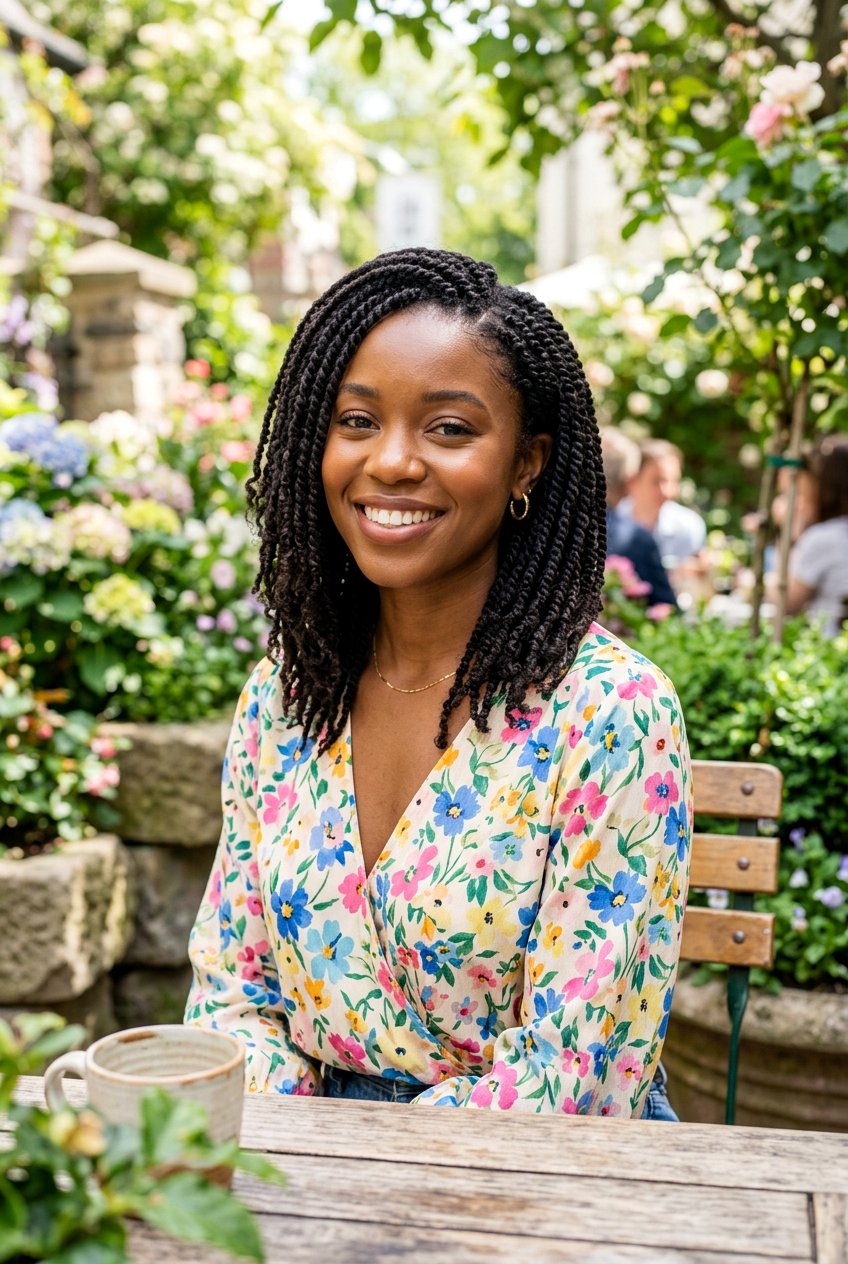 Shoulder length mini twist bob - 20 mini twist bob hairstyle - 20 mini twist bob hairstyle