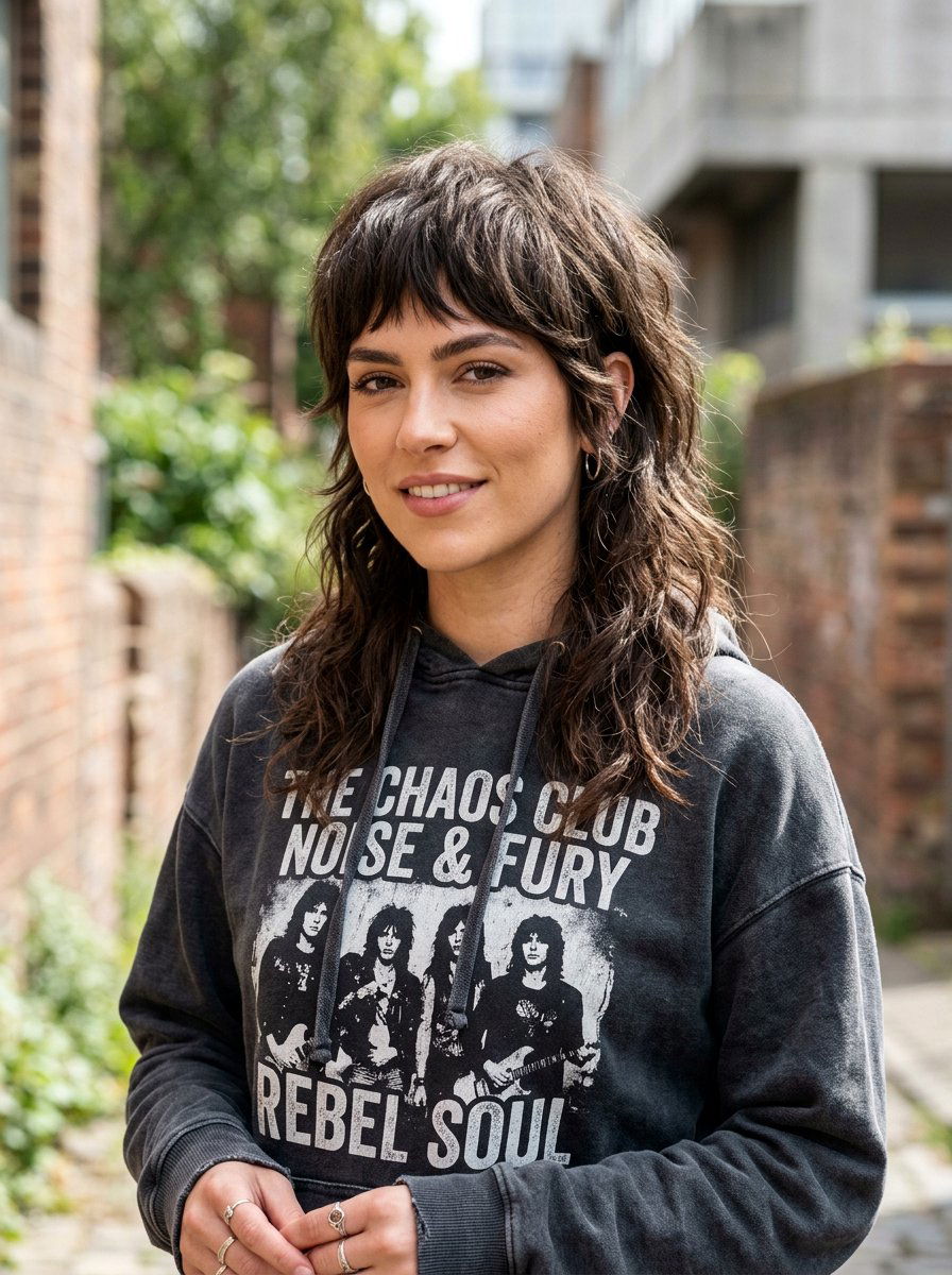 Shoulder length mullet shag for thick hair - 20 shoulder length shag for thick hair - 20 shoulder length shag for thick hair