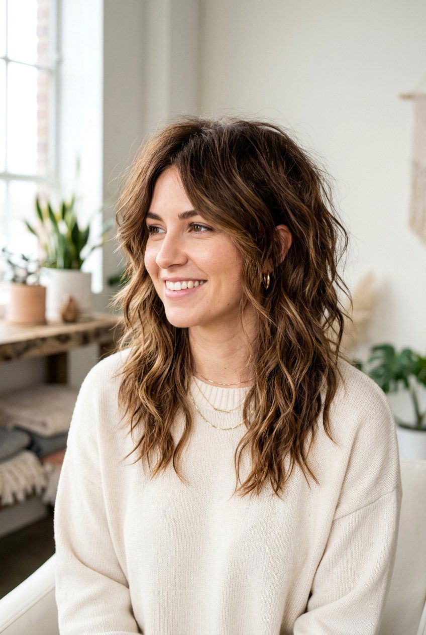 Shoulder length shag haircut - 20 medium length hairstyles for women - 20 medium length hairstyles for women