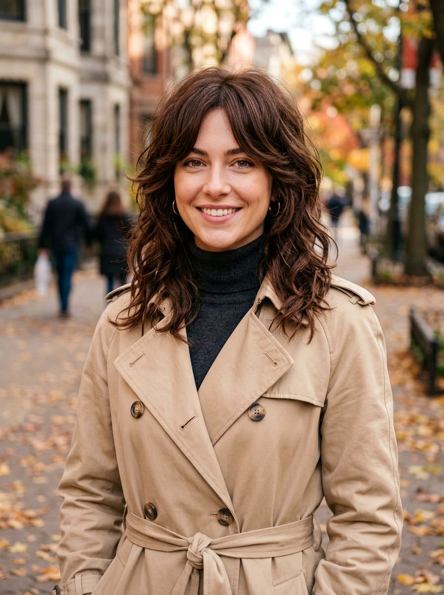 Shoulder length shag with face framing layers - 20 shoulder length shag for thick hair - 20 shoulder length shag for thick hair