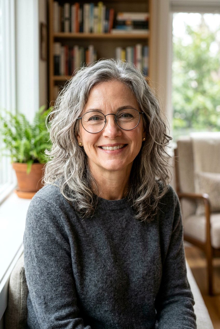 20 Chic Hairstyles for Women Over 40 With Glasses to Try