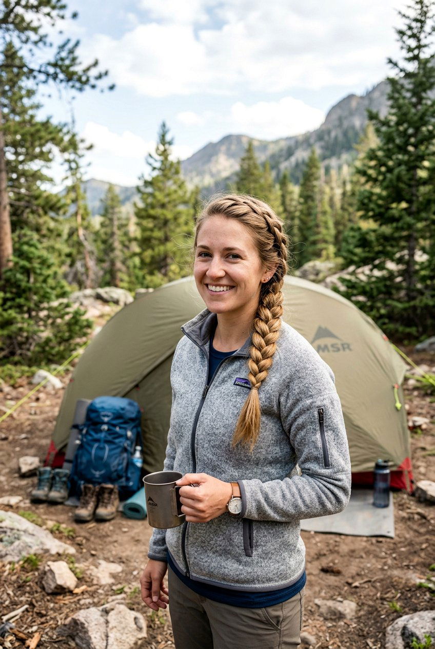 Side Braid For Camping - 20 camping hairstyles for women - 20 camping hairstyles for women