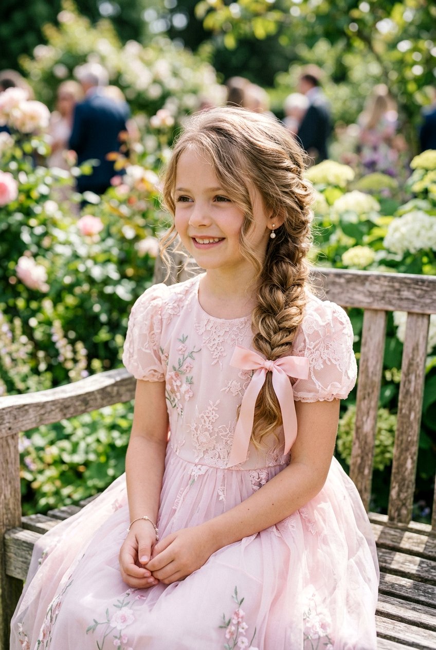 Side Braid For Girls - 20 christmas party hairstyles for girls - 20 christmas party hairstyles for girls