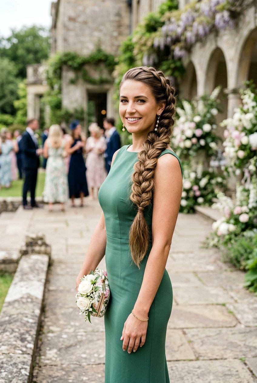 Side Braid For Long Hair Wedding Guest - 20 side braid for wedding guest - 20 side braid for wedding guest