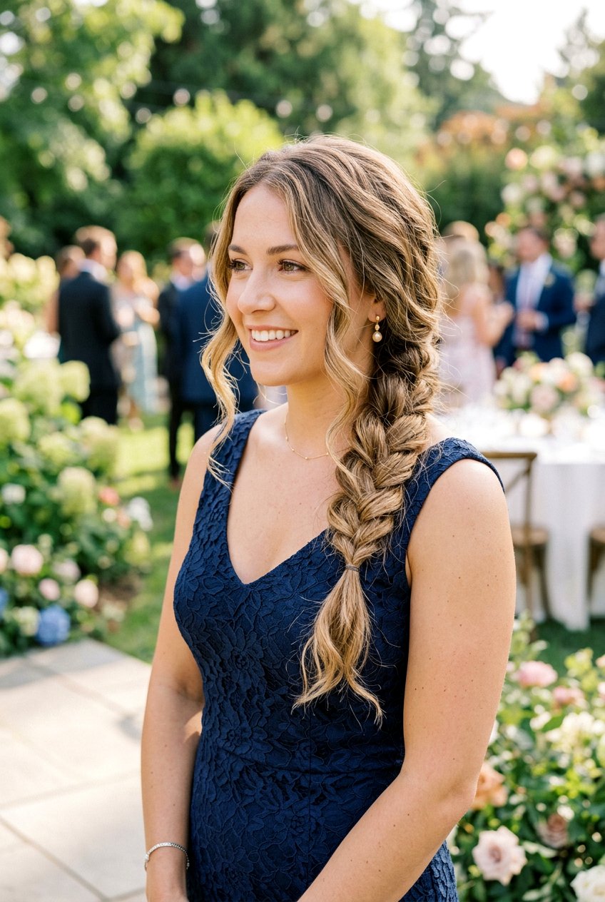 Side Braid For Medium Length Hair Wedding Guest - 20 side braid for wedding guest - 20 side braid for wedding guest