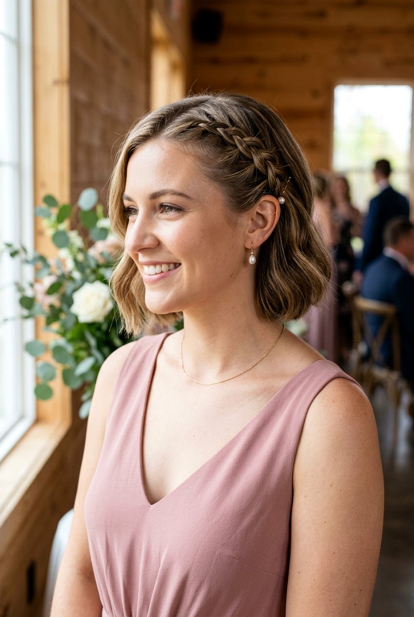 Side Braid For Short Hair Wedding Guest - 20 side braid for wedding guest - 20 side braid for wedding guest