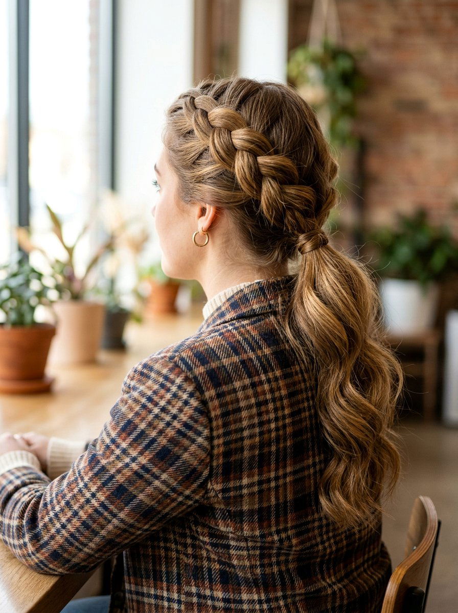 Side Braid Meeting Hairstyle - 20 easy meeting hairstyle for women - 20 easy meeting hairstyle for women