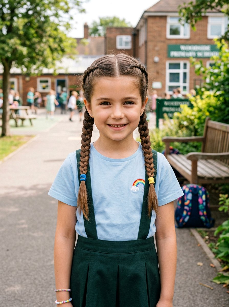 Side Braid Pigtails - 20 school side braid hairstyle - 20 school side braid hairstyle