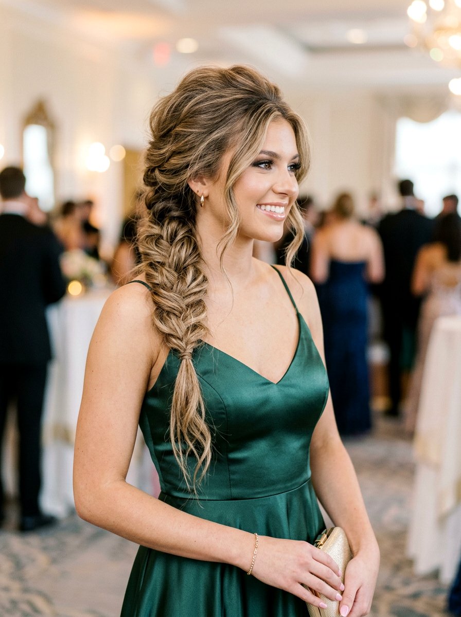 20 Homecoming Side Braid Hairstyle Ideas For Your Big Dance