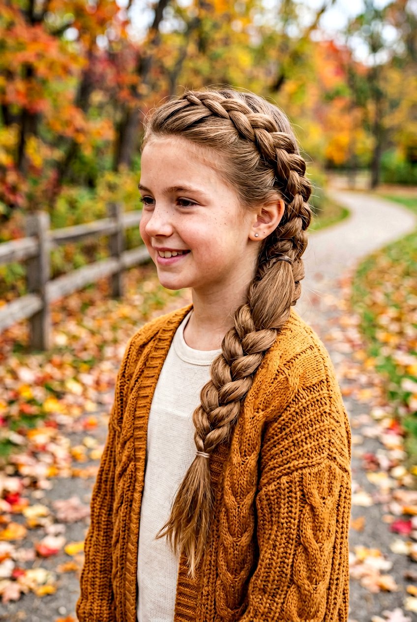 20 Cute Back to School Braided Ponytail Ideas for Students