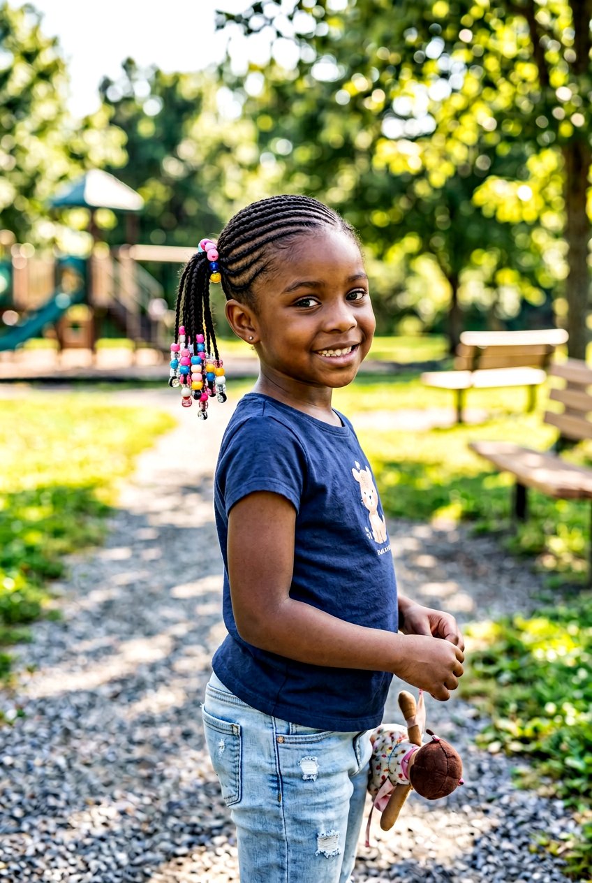 Side Cornrows For Little Girls - 20 cornrow styles for little girls - 20 cornrow styles for little girls