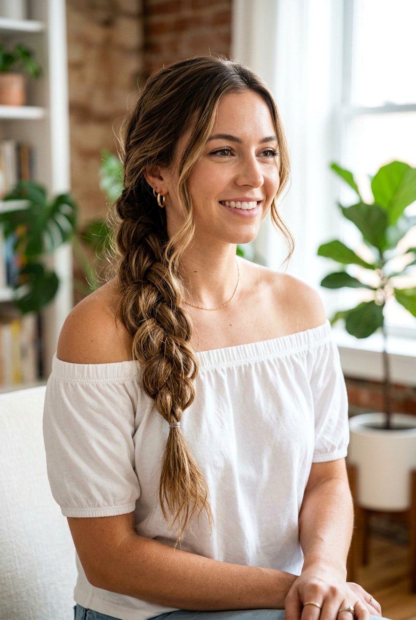 Side Cowgirl Braid Ponytail - 20 cowgirl braid ponytail - 20 cowgirl braid ponytail