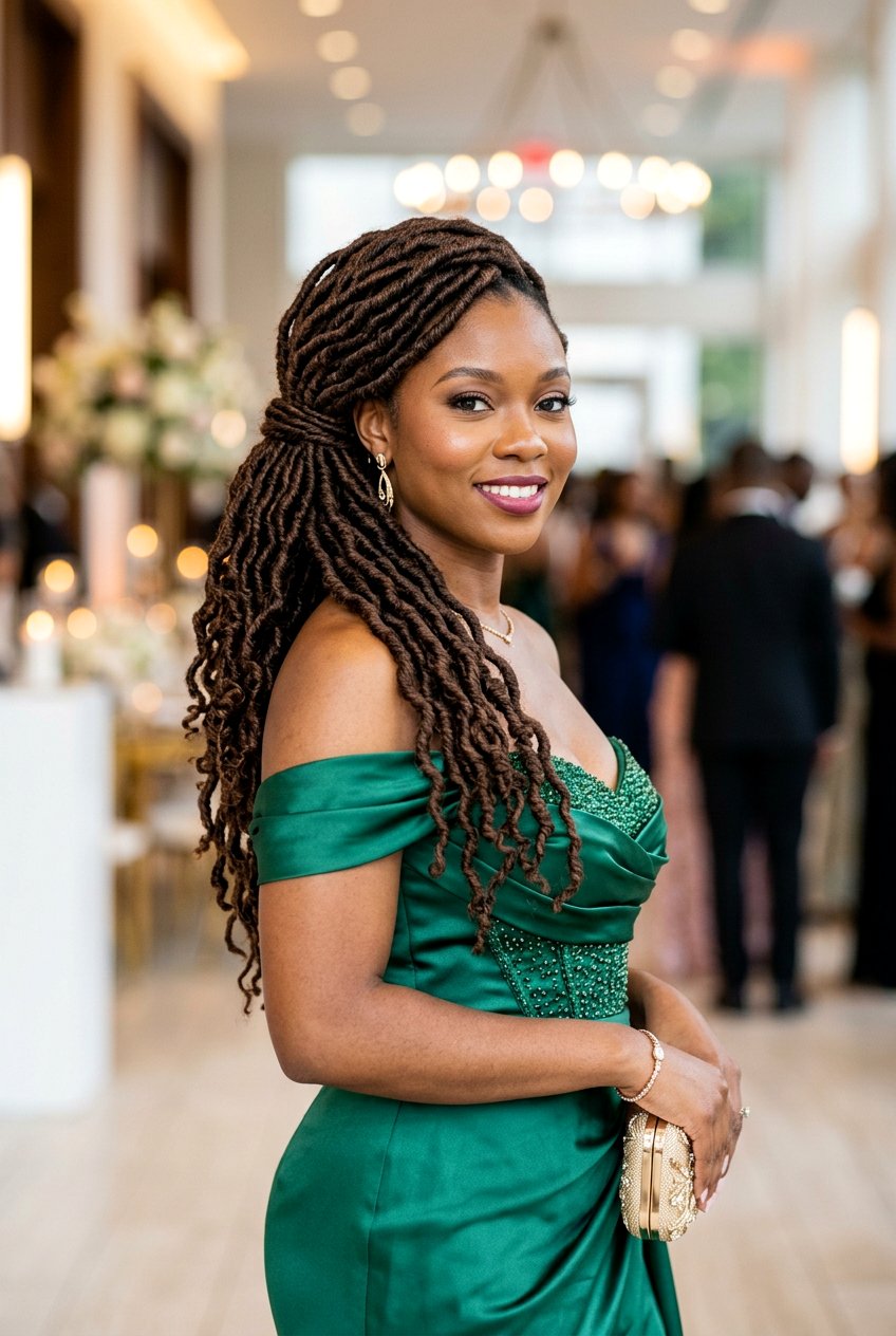 20 Trendy Faux Loc Ponytail Hairstyles to Rock This Year