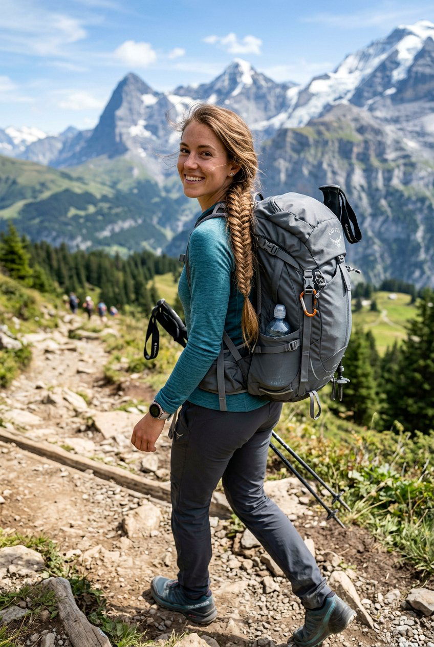 Side Fishtail Braid - 20 hiking hairstyle for curly hair women - 20 hiking hairstyle for curly hair women