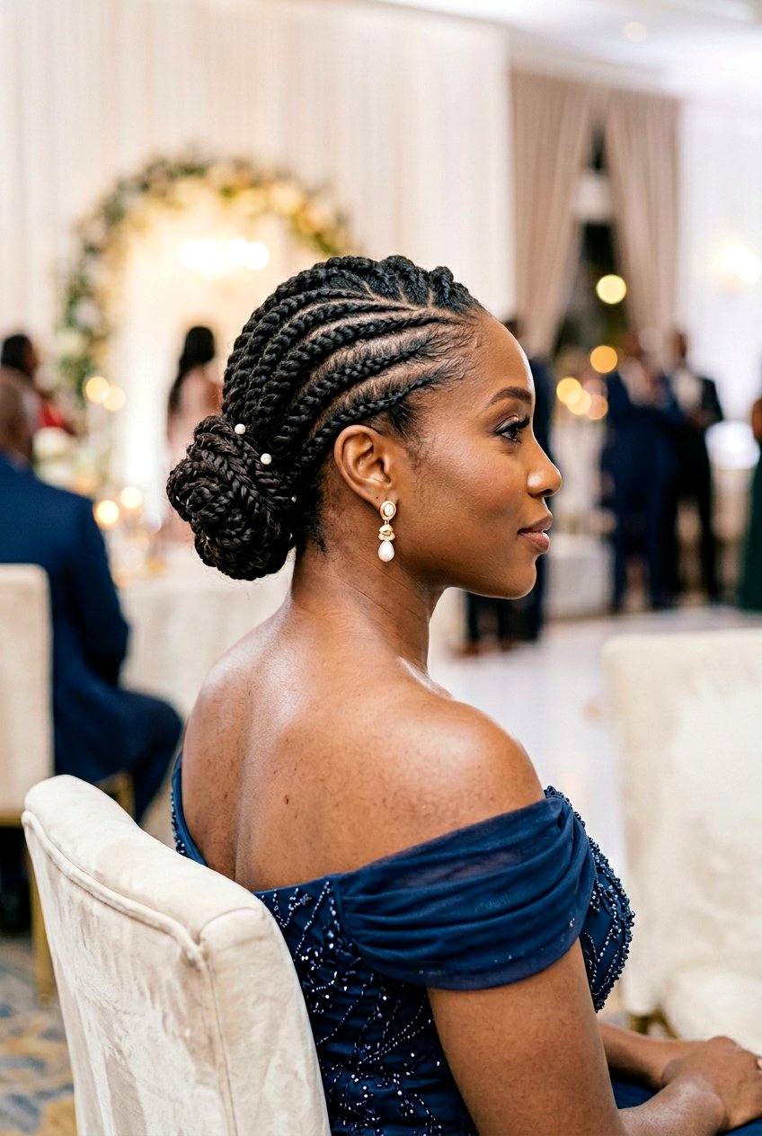 Side Flat Twist Bun - 20 flat twists into bun hairstyle - 20 flat twists into bun hairstyle