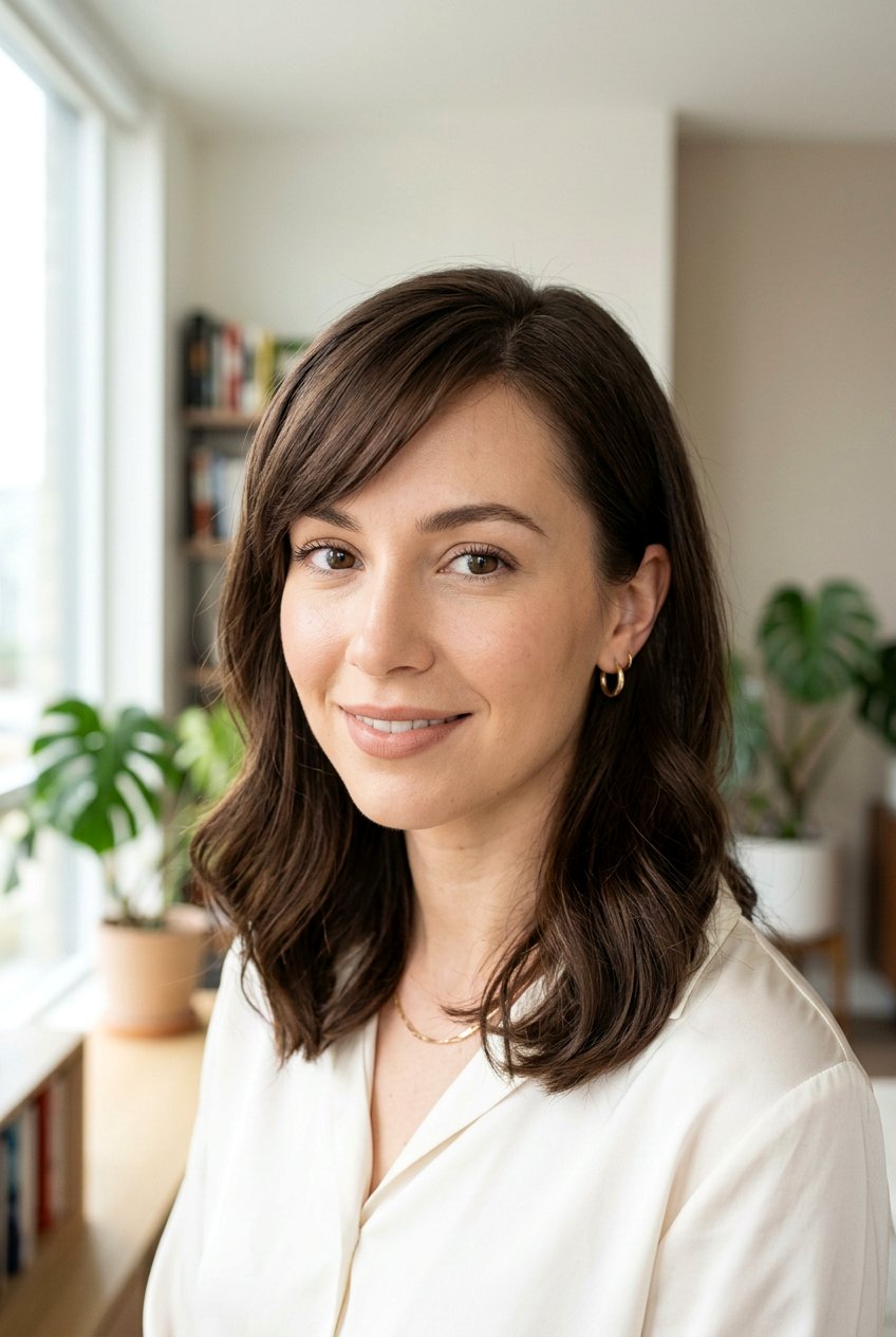 Side Fringe Oval Face - 20 bangs for oval face - 20 bangs for oval face