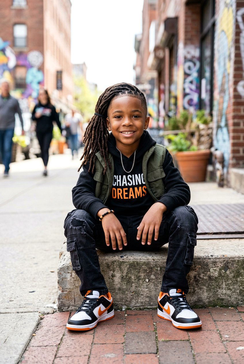 Side Loc Ponytail - 20 little boys loc ponytail styles - 20 little boys loc ponytail styles