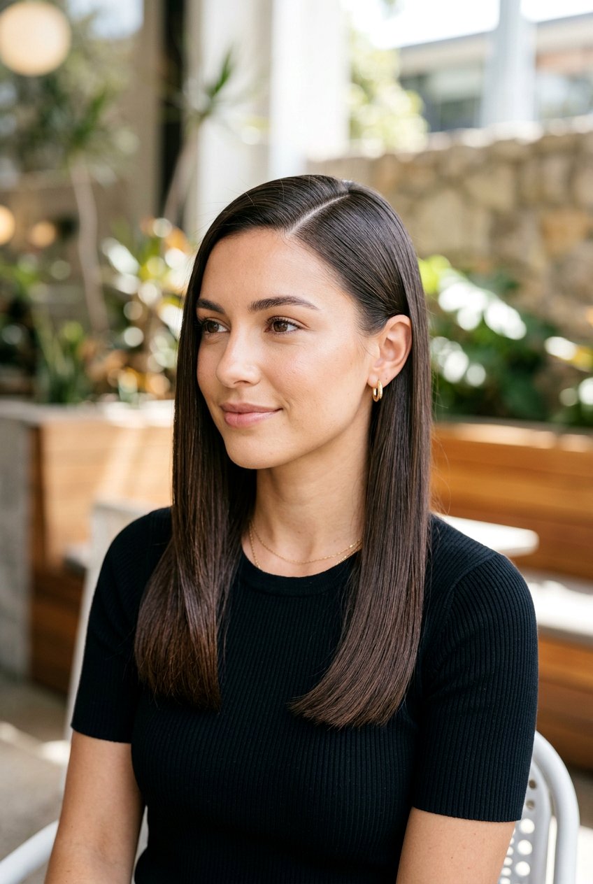 Side Part - 20 pin straight hairstyles - 20 pin straight hairstyles