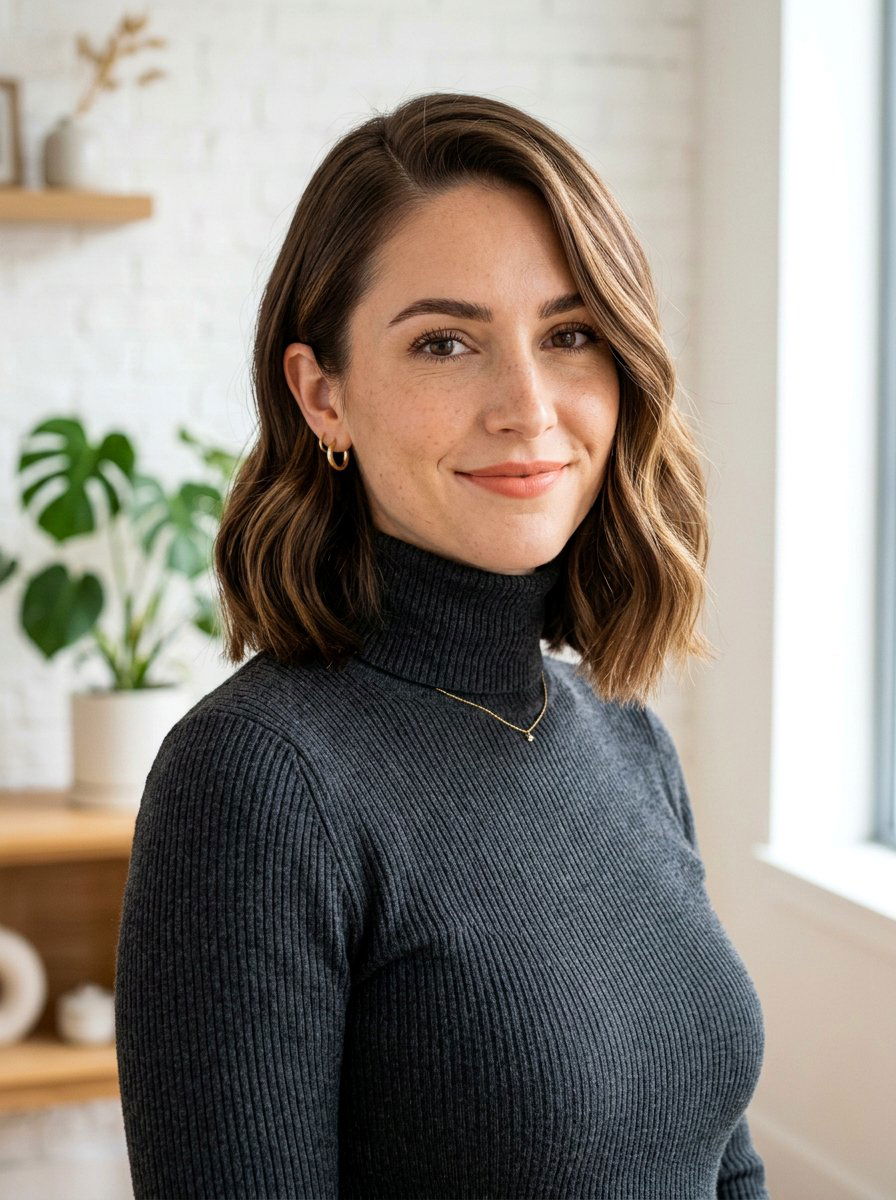 Side Part Blunt Cut Waves - 20 glamorous side part wave ideas - 20 glamorous side part wave ideas