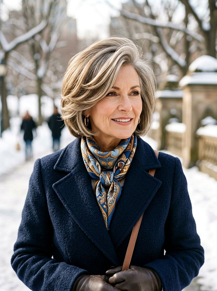 Side Part Bob - 20 easy hairstyle for mature women over 50 - 20 easy hairstyle for mature women over 50