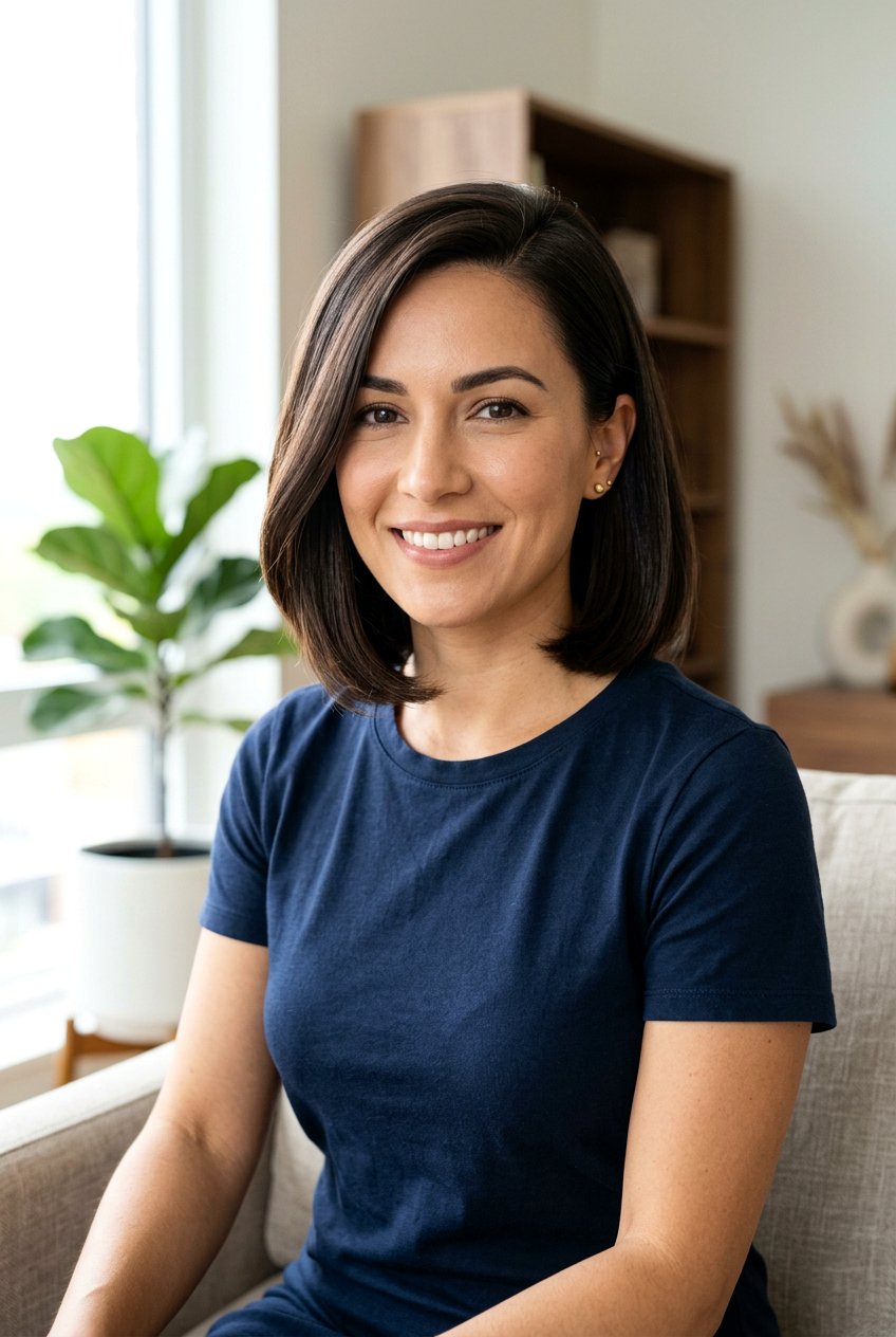 Side Part Bob For Oval Face - 20 flattering bob for oval face - 20 flattering bob for oval face