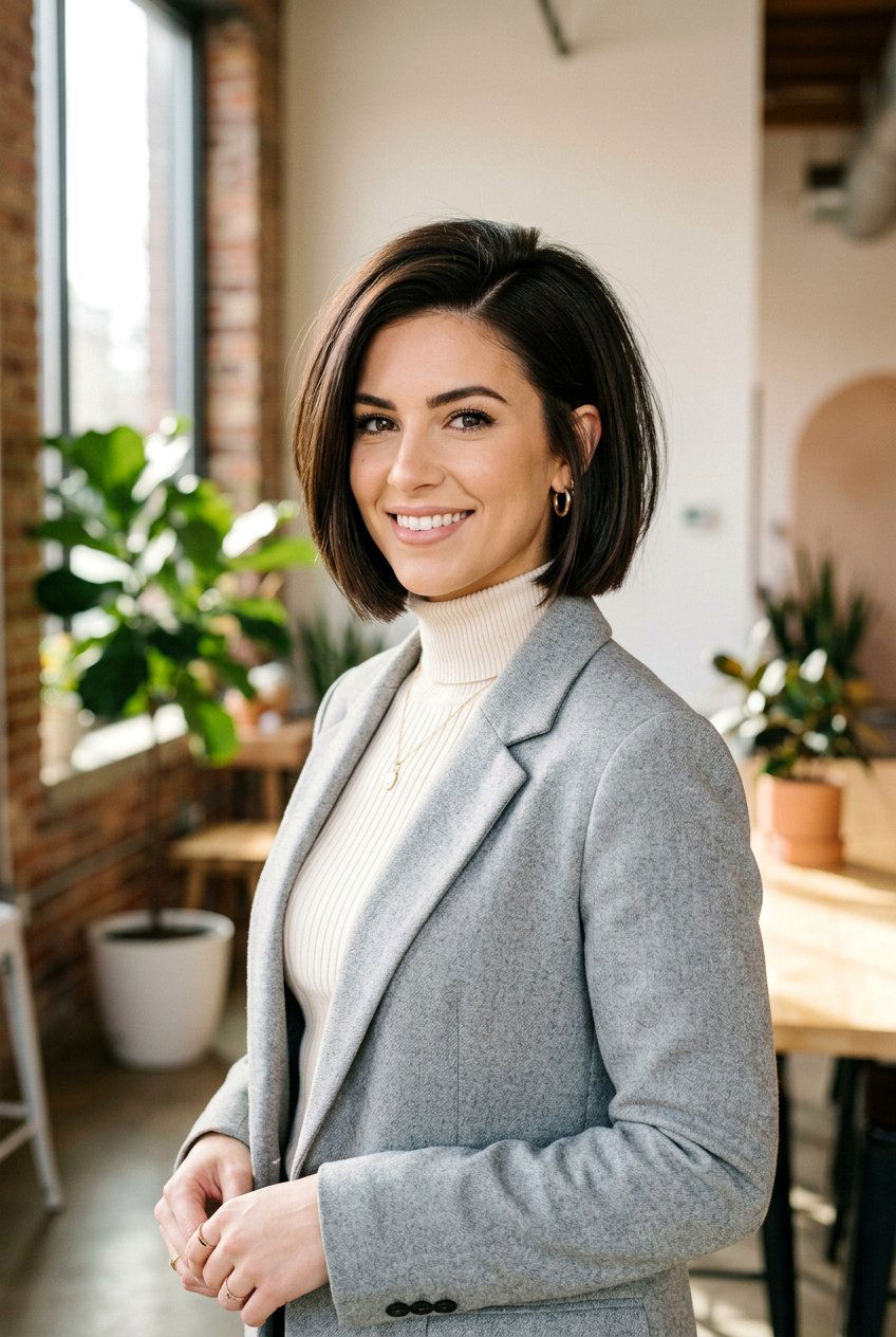 Side Part Bob Haircut - 20 easy side part hairstyle - 20 easy side part hairstyle